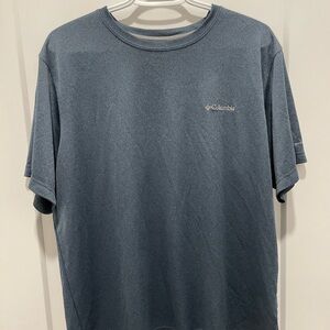 Columbia Men's Ocean Blue Short Sleeve Tee